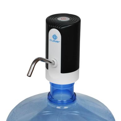 Помпа электрическая аккумуляторная для бутилированной воды Clover К9 Black (C0000001618)