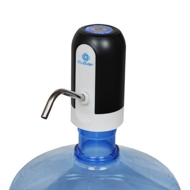 Помпа электрическая аккумуляторная для бутилированной воды Clover К7 Black (C0000001535)